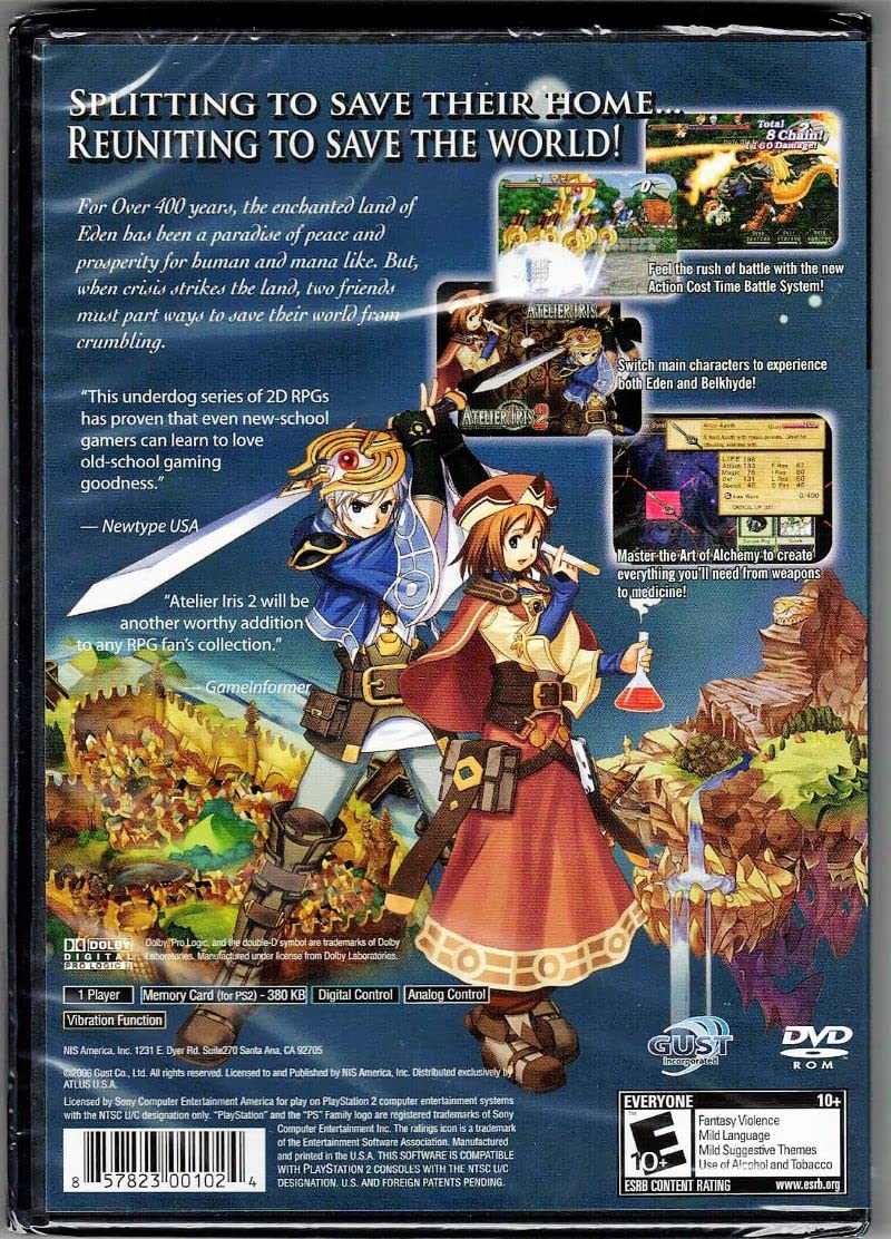 Amazon | Atelier Iris: Eternal Mana 2 / Game | プレイステーション2